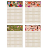 Familienkalender:„PONYS U. PICKNICK“ 2026 INKL. POSTER + 88 STICKER