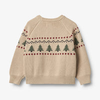 Weihnachtspullover Balou warm sand
