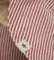 Sonnenhut mit Schirm stripe irish cream