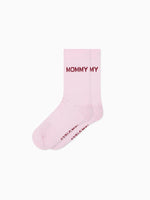 Socken Mommy rosa