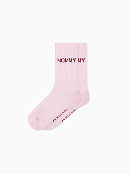 Socken Mommy rosa