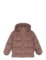 Winterjacke Cord rose taupe