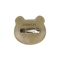 Blinc Clip | Bear | Champagne Metallic Leather