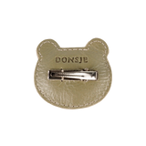 Blinc Clip | Bear | Champagne Metallic Leather