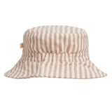 Musselin Bucket Hat stripe