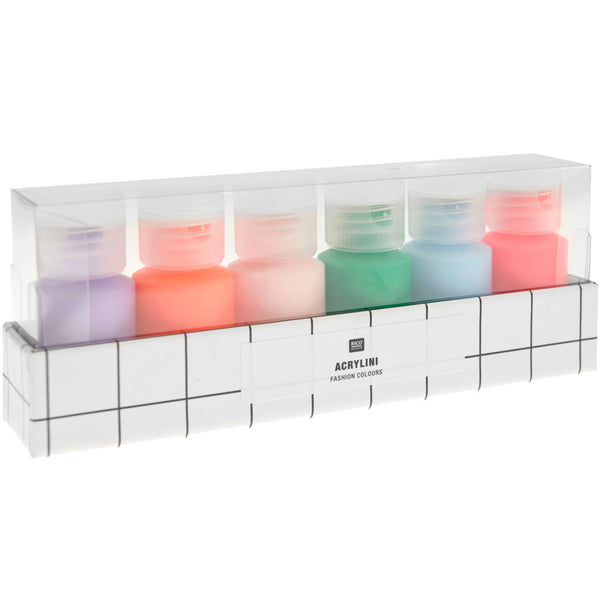ACRYLINI ACRYLFARBEN SET FASHION COLOURS
6X22ML