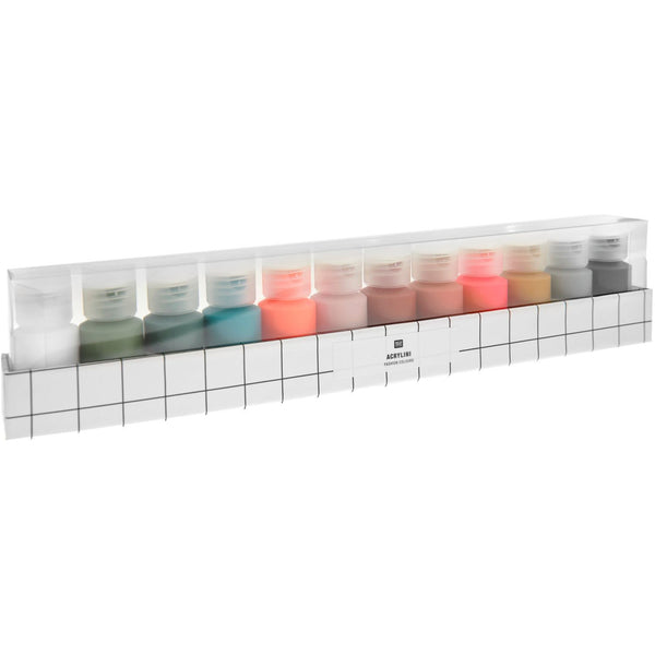 ACRYLINI ACRYLFARBEN SET FASHION COLOURS 12X22ML