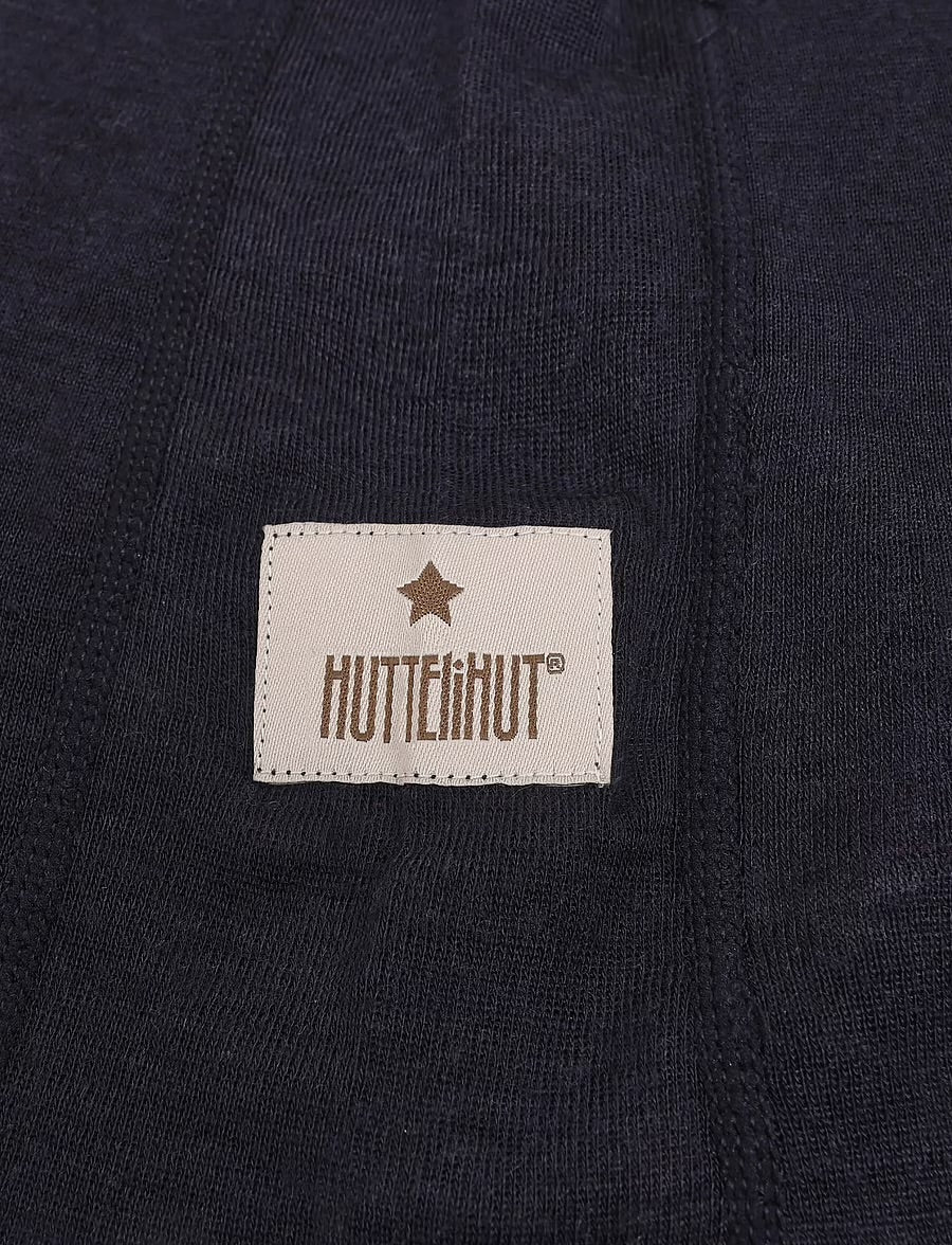 Balaclava Tencel und Wolle dark navy