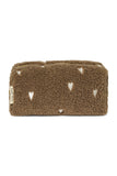 Kosmetiktasche Brown Hearts Teddy