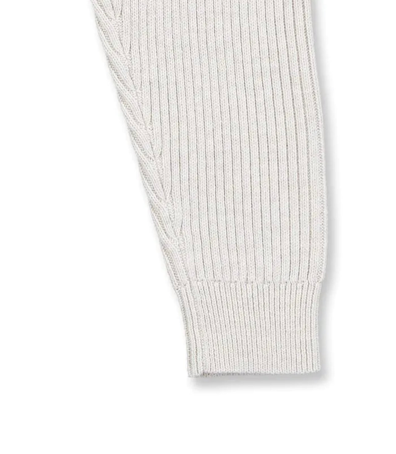 Biobaumwolle Strickleggings Yuma oatmeal
