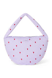 Umhängetasche puffy purple hearts