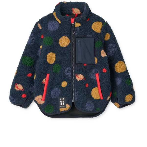 Fleecejacke Nolan Pile universe/classic navy