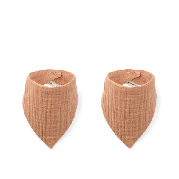 2er Pack Lätzchen Andrea tuscany rose