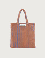 Naram Totebag camel & ultramarine