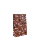 5x Beutel mit Blockboden 24x15x6cm Hunde