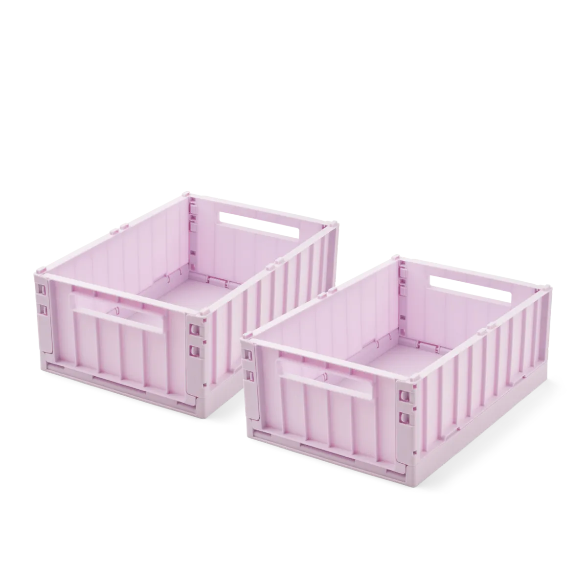 Weston 2er Set Aufbewahrungsboxen medium light lavender