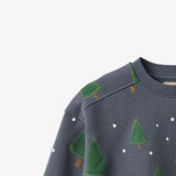 SWEATSHIRT SANDRO GREYBLUE HOLYDAY