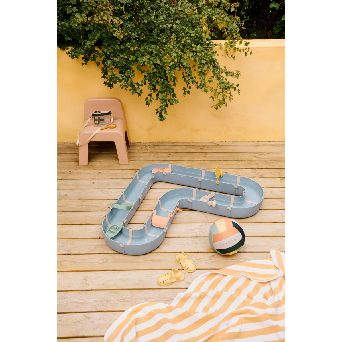 Wasserstraße Cassian beach blue multi mix