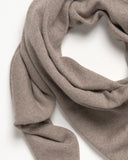 Strickschal Merinowolle nuss