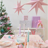 PAPIERSTERN AUFFALTBAR 28CM rosa