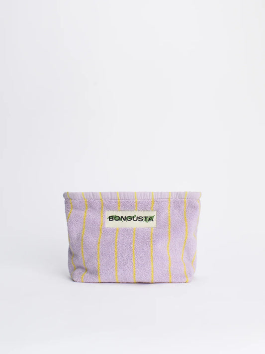 Naram Kosmetiktasche lilac & neon yellow