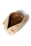 Kosmetiktasche Ecru Hearts Teddy