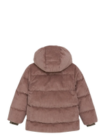 Winterjacke Cord rose taupe