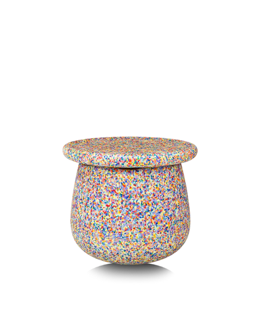 Stapelstein® Dynamic small – Kinderhocker-Set super confetti