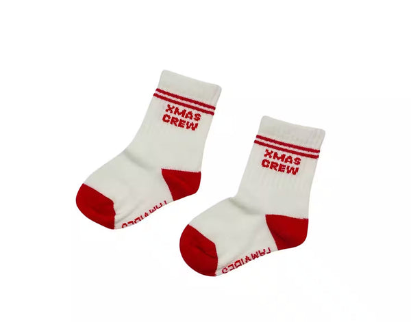 Socken Mini x-mas crew