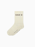 Wollsocken College Dad taupe
