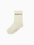Wollsocken College Dad taupe