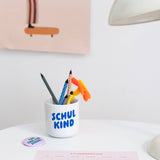 Schulkind Becher | blau