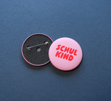 Button "Schulkind" | rosa