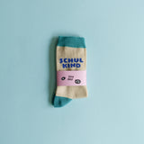 Schulkind-Socken / blau: Größe 31–34