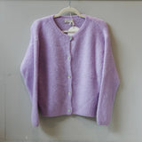 Strickjacke "Candy": Flieder