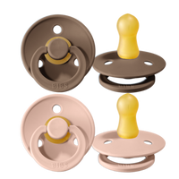 Schnuller 2er Set Blush & Dark Oak