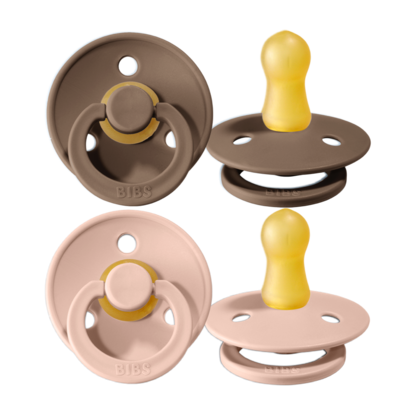 Schnuller 2er Set Blush & Dark Oak