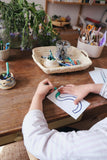 Postkartenset Schulkind zum selbstausmalen