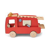 Feuerwehrauto aus Holz Eigil