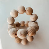 Greifring Holz geometrisch natur