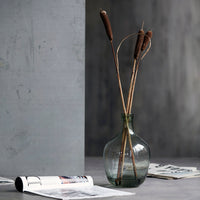 Vase recyceltes hellgrün