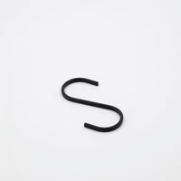 6 Haken snap schwarz