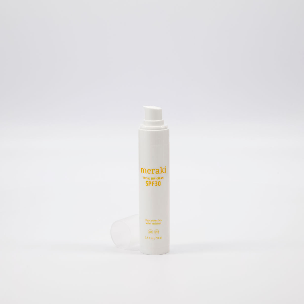 Facial sun cream Mildly scented