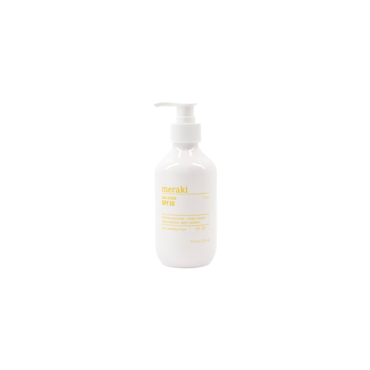 Sun lotion Mildly scented
