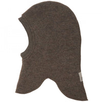 Schlupfmütze Wollfleece Marmo brown