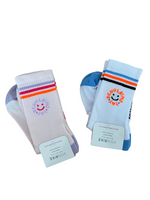 Socken "Schulkind" lila