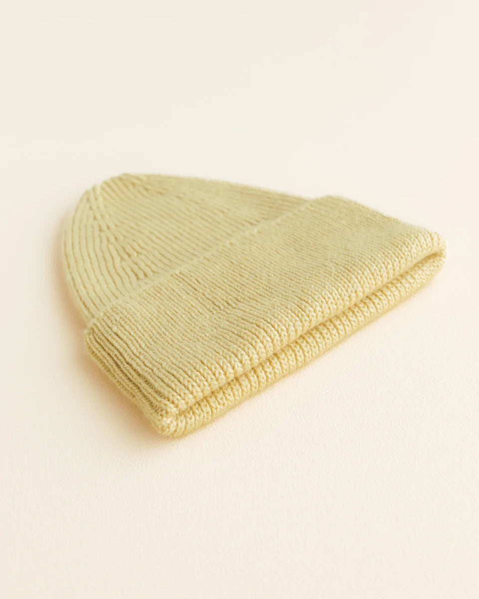 Mütze Fonzie Light Yellow