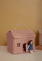 Rattan Clutch Haus Straw