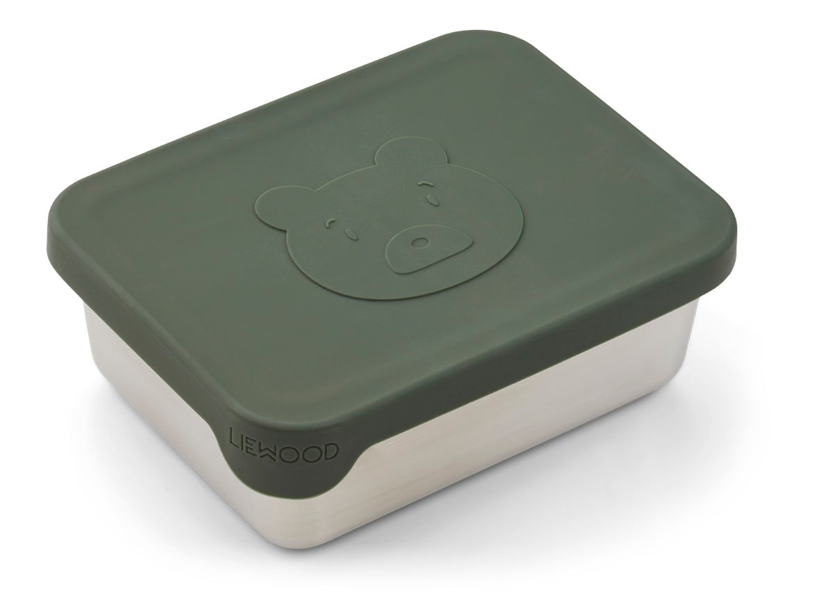 Snackbox Ako Mr.Bear hunter green