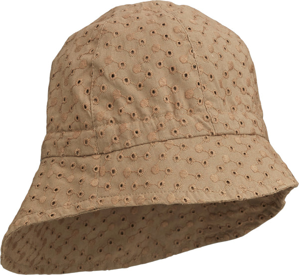 Sunneva Sonnenhut mit Lochstickerei oat